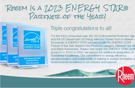 再次获胜! 瑞美集团连续第️6年被评为#能源之星年度合作伙伴！