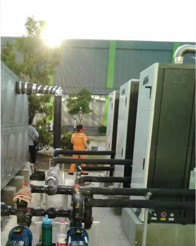 三只松鼠厂区热水工程